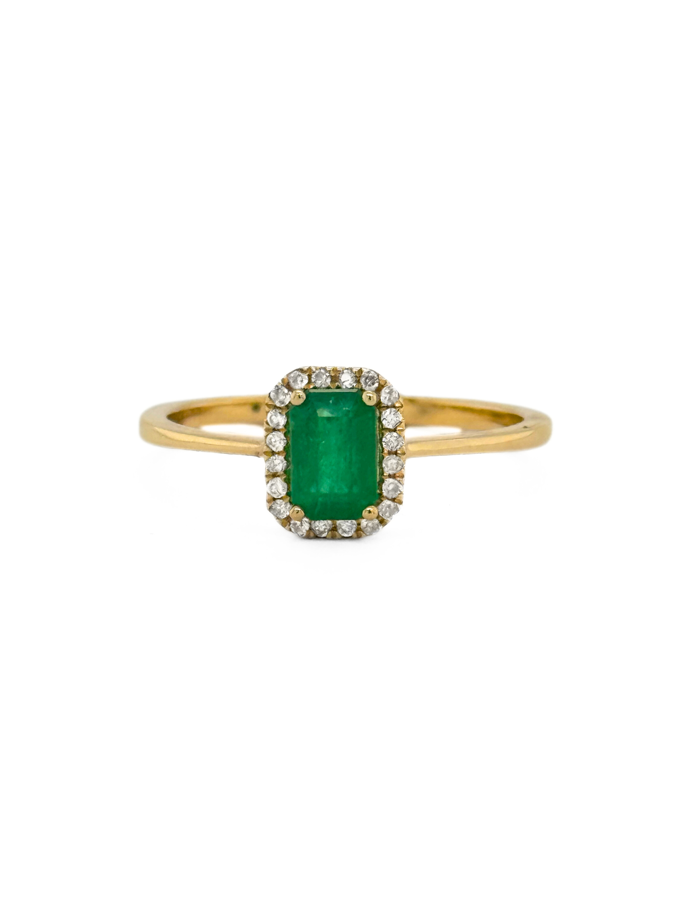 EMERALD LADY'S RING-19356X